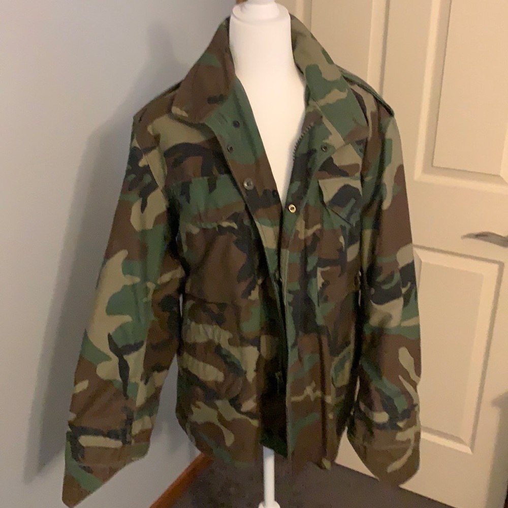 Authentic! Army jacket, camo!
